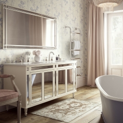 Image by Cyan Studios - C.P.Hart - Imogen Traditional Decor Pink Stylish Bathroom