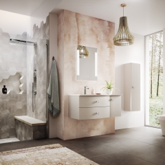 Image by Cyan Studios - Hudson Reed - Sarenna Modern Geometric Bathroom Shower